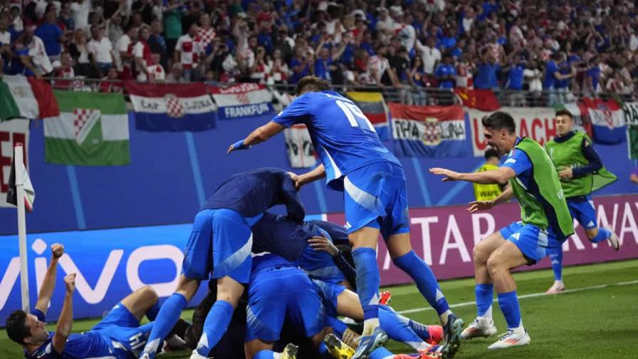 Zaccagni salva a Italia con agónico gol ante Croacia. La Azzurri avanza a octavos en la Euro