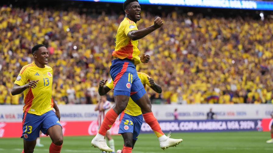 Colombia exhibe su candidatura con una victoria 2-1 ante Paraguay en la Copa América