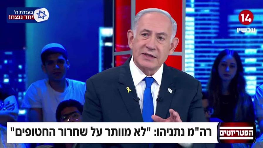 Netanyahu afirma que la fase intensa de la guerra contra Hamás está por terminar