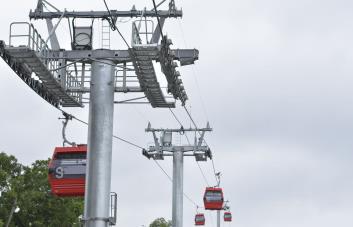 Suspenden servicio en línea 1 del Teleférico de Santo Domingo por incidencia de huracán Beryl