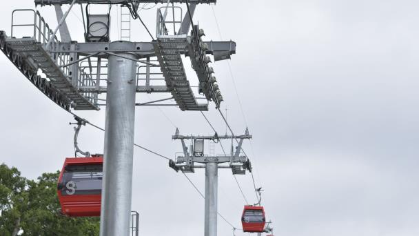 Suspenden servicio en línea 1 del Teleférico de Santo Domingo por incidencia de huracán Beryl
