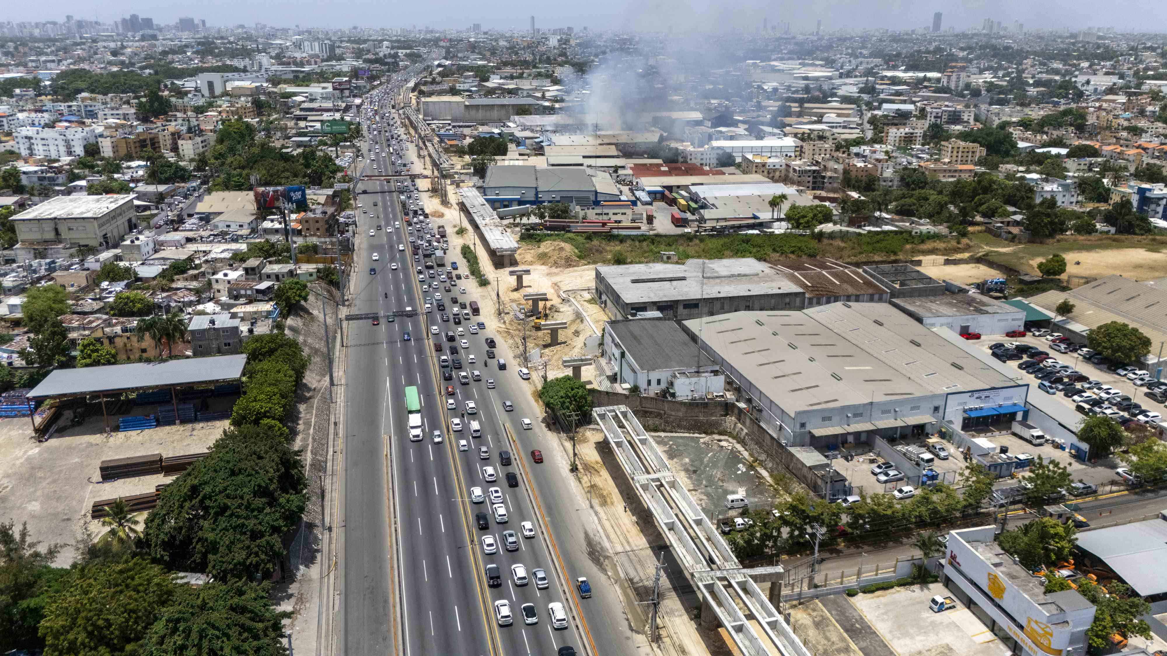 Kilómetro 11 de la Autopista Duarte.