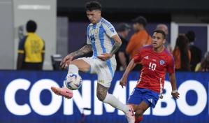 Con gol de Lautaro, Argentina avanza a cuartos con victoria 1-0 ante Chile en la Copa América