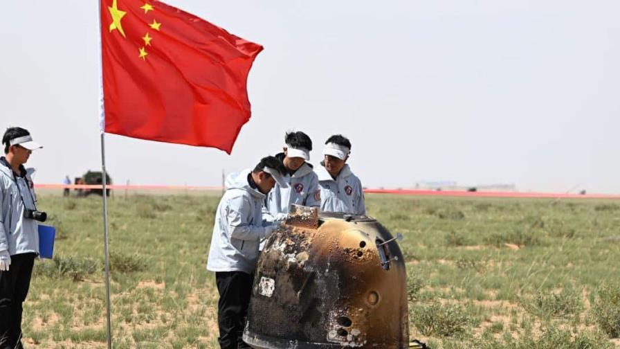 La sonda china Chang´e 6 regresa a la Tierra con muestras de la cara oculta de la Luna