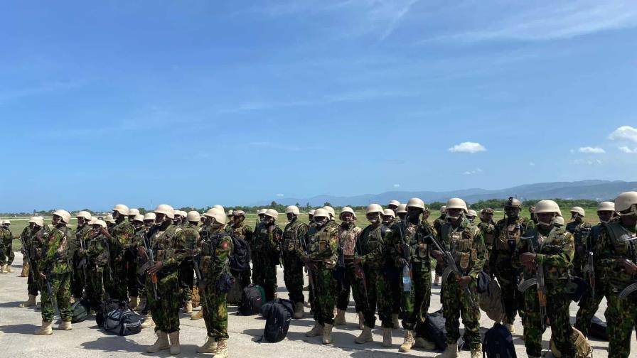 Gobierno dominicano saluda la llegada a Haití de tropas de Kenia para combatir violencia