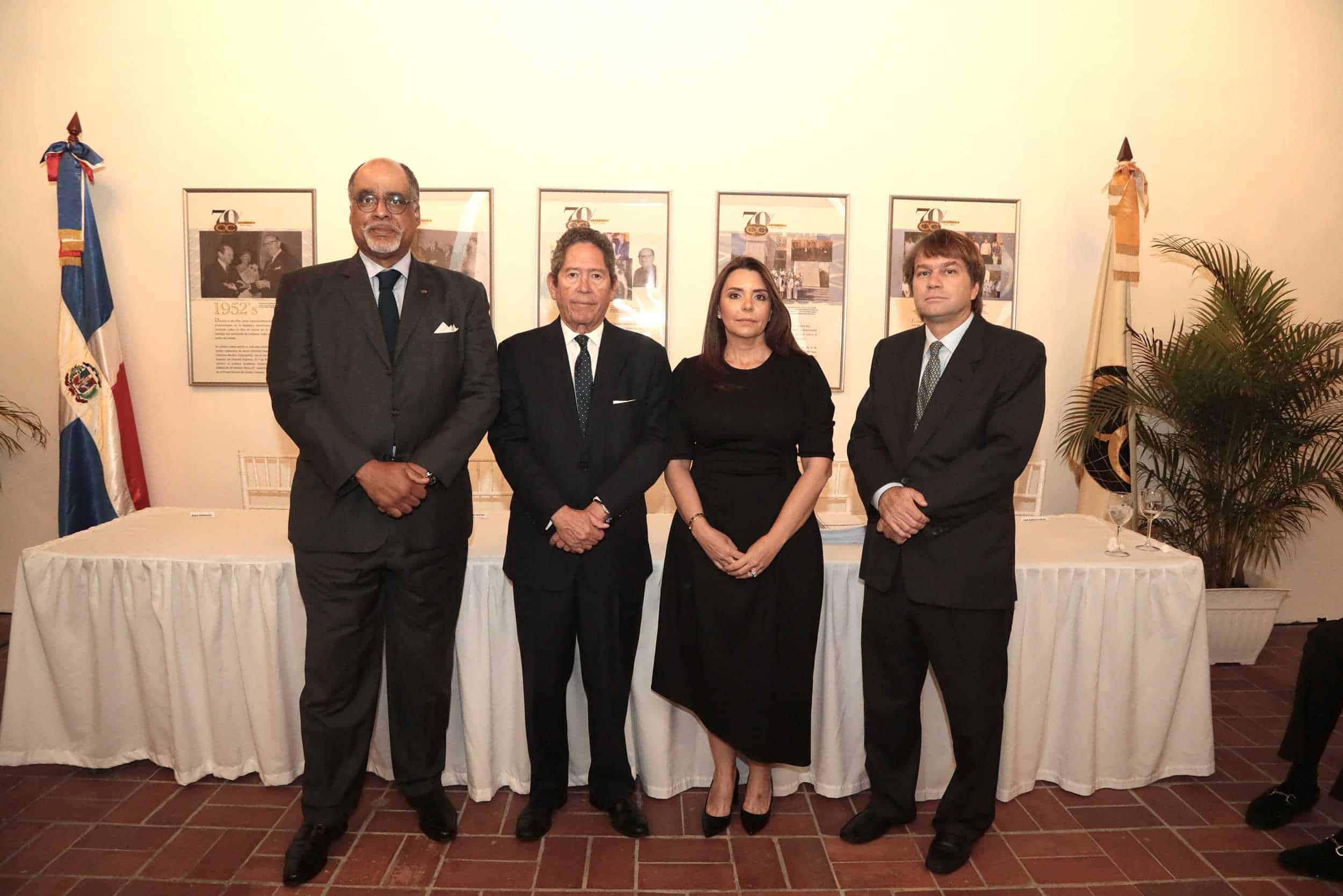 Norman de Castro, Fernando González, Mariajose Turull y Ricardo Koenig.