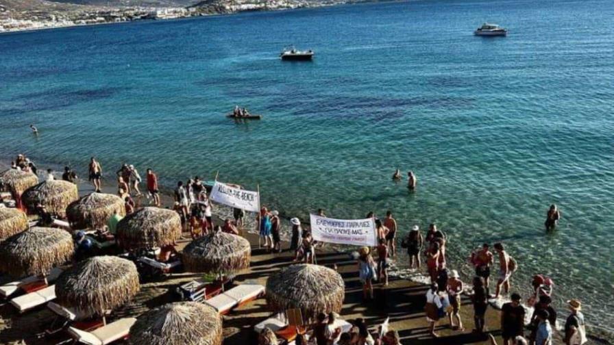 A base de tecnología, Grecia intenta atajar la privatización ilegal de las playas
