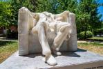 El calor derrite la cabeza de una estatua de Lincoln en Washington y se hace viral El calor derrite la cabeza de una estatua de Lincoln en Washington y se hace viral