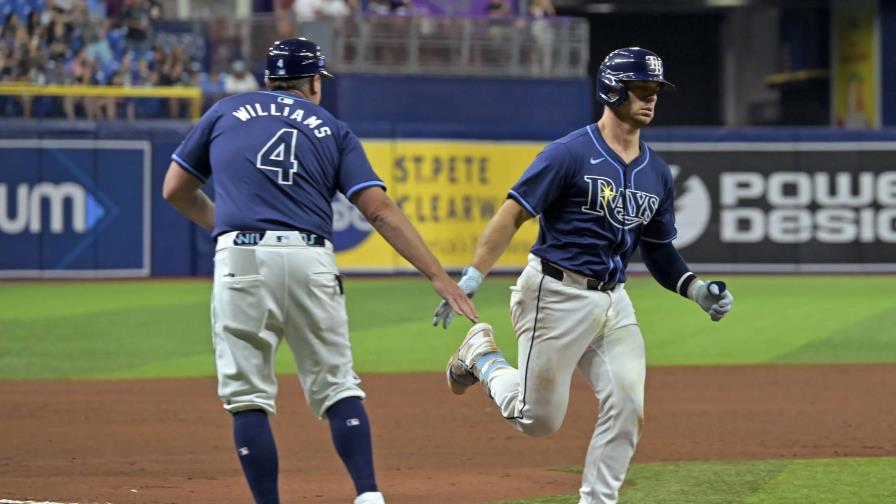 Rortvedt aporta jonrón y 4 empujadas a paliza de Rays sobre Marineros por 11-3