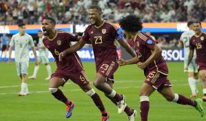 Con gol de Rondón, Venezuela avanza a cuartos en la Copa América al vencer a México
