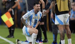 Físico de Messi enciende alarma en Argentina tras avanzar a cuartos en la Copa América