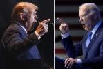 Trump y Biden llegan a su primer debate empatados en las encuestas