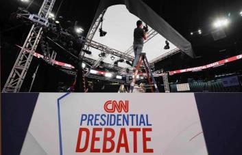 Biden y Trump se enfrentan cara a cara: cómo ver el primer debate presidencial