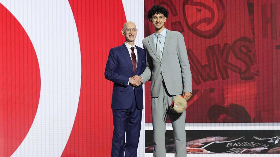 Hawks reclutan a Zaccharie Risacher como primera selección del draft de la NBA