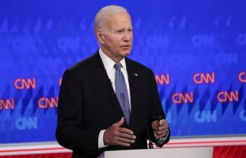 Biden arrancó debate con Trump con varios errores verbales