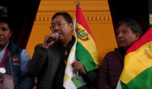 Presidente de Bolivia agradece a sus seguidores tras intento de golpe