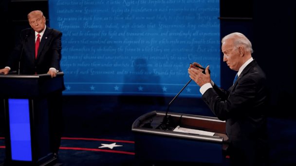 El debate desde dentro: dos podios, cronómetro de luces y mil periodistas en un estadio