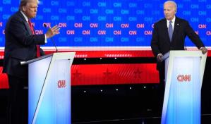 Trump arremete contra la ayuda para Ucrania y Biden lo acusa de querer salir de la OTAN