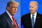 Debate tenso entre un Trump seguro de sí mismo y un Biden titubeante Debate tenso entre un Trump seguro de sí mismo y un Biden titubeante