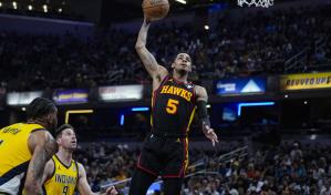 Hawks afinan detalles para intercambiar a Dejounte Murray a los Pelicans, dice fuente a la AP