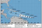 Se forma depresión tropical y se enfila hacia el territorio dominicano Se forma depresión tropical y se enfila hacia el territorio dominicano