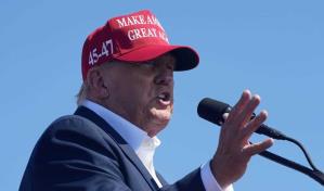 Trump se regodea con desempeño de Biden en debate