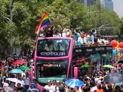 Marcha del orgullo en Ciudad de México