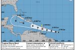 El Caribe Oriental emite una alerta de huracán por aproximación de tormenta tropical Beryl