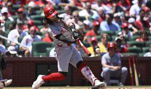 Jonathan India tiene su octavo duelo de múltiples hits y Rojos superan 9-4 a Cardenales