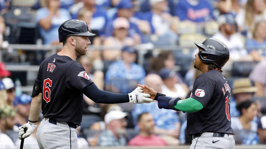 José Ramírez conecta jonrón, Josh Naylor empuja 2 carreras y Guardianes vencen 7-2 a Reales