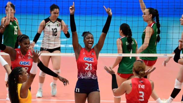 Reinas del Caribe barren a México y avanzan a la final de forma invicta, enfrentarán a EEUU por oro