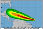 Actualización de la trayectoria de Beryl Actualización de la trayectoria de Beryl