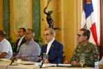 Abinader realiza reunión preventiva con autoridades ante paso de huracán Beryl Abinader realiza reunión preventiva con autoridades ante paso de huracán Beryl