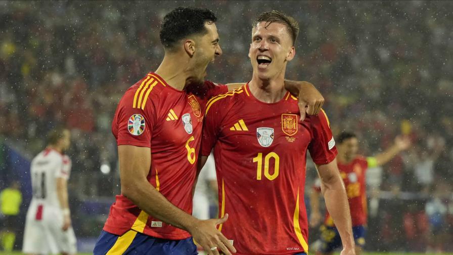 España tiene que remontar, pero consigue su boleto a cuartos de la Euro al vencer 4-1 a Georgia