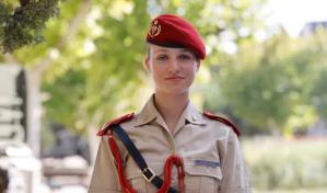 La princesa Leonor de España termina como alférez su primer año de formación militar