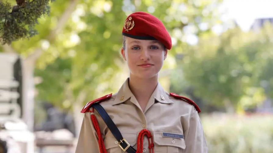 La princesa Leonor de España termina como alférez su primer año de formación militar
