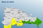 Huracán Beryl: COE coloca cinco provincias en alerta amarilla y cuatro se mantienen en verde