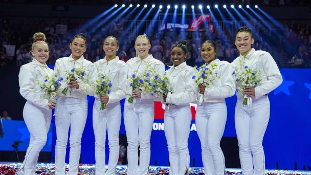 Hezly Rivera, gimnasta de origen dominicano, acompañará a Biles a sus terceras Olimpiadas