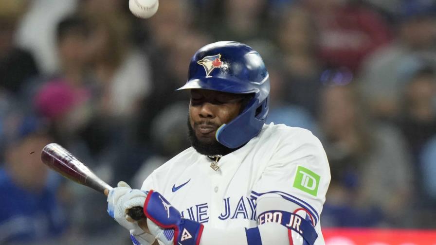 Vladimir Guerrero Jr. fuera del lineup de Azulejos por un dolor en la mano derecha