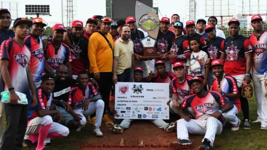 Estrellas de Rubí ganaron el XI Clásico de Softbol Superior Nacional e Internacional 95 North