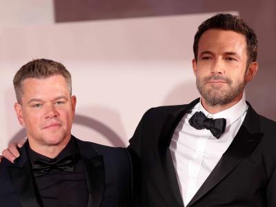 Dos policías de Florida demandan a Ben Affleck y Matt Damon