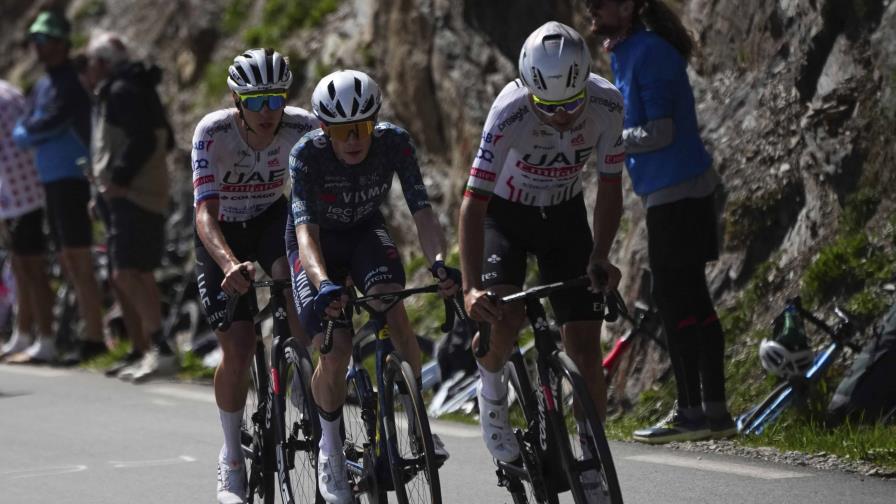 Pogacar recupera el maillot amarillo tras 1ra etapa de montaña del Tour de Francia