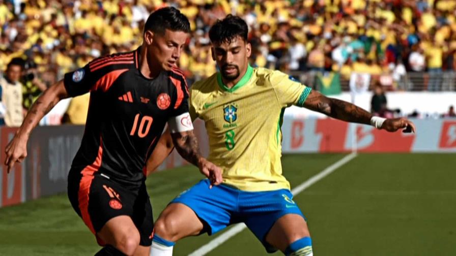 Colombia gana el Grupo D y deja segundo a Brasil, que se cruzará con Uruguay