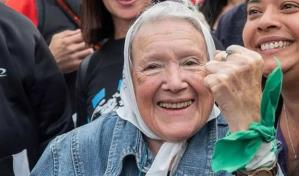 Abuelas y Madres de Plaza de Mayo marchan contra vacimientos en &aacute;reas de derechos humanos