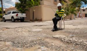 Lo que las lluvias se llevaron en la urbanización Italia