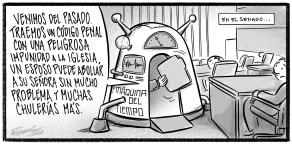 Caricatura de Noticiero Poteleche 5 julio 2024