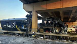 Al menos 10 muertos y 42 heridos en accidente vial en sureste de Brasil