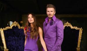 Los Beckham se ponen de nuevo sus trajes de boda morado para celebrar 25 años juntos