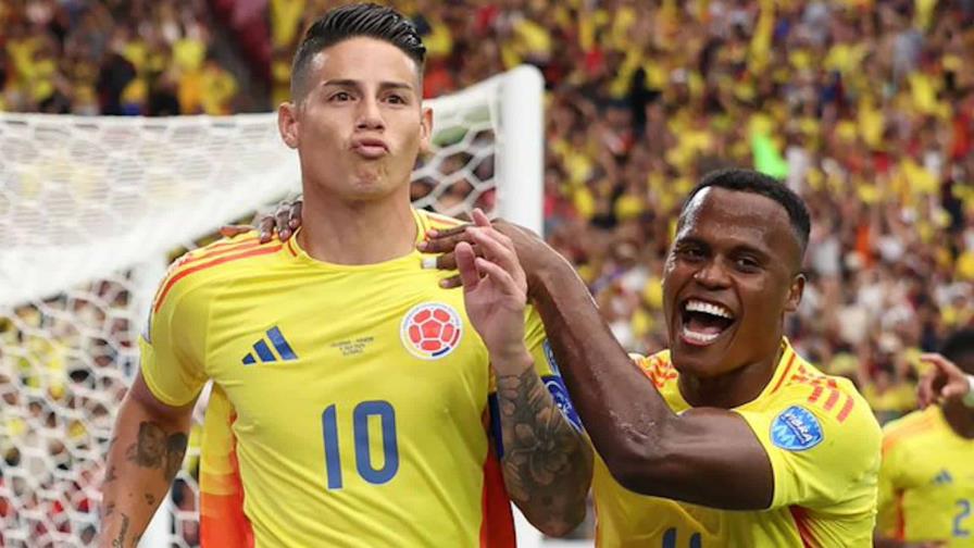 Colombia arrasa en la Copa América de Estados Unidos con una goleada histórica contra Panamá