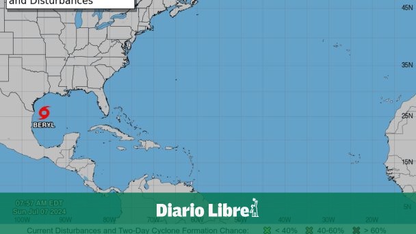 Beryl tocará tierra en Texas este lunes probablemente como huracán